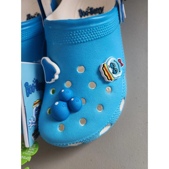NEW Crocs x General Mills HALLOWEEN Boo Berry Classic Clog Size M4/W6 Monster - Picture 2 of 12